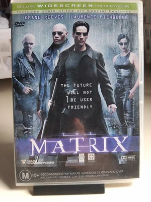 The Matrix (DVD, 1999) Like New, Free Postage  - image 1 of 3