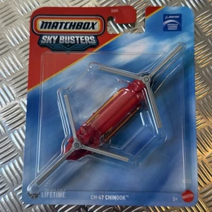 Matchbox Sky Busters CH-47 Chinook Mattel Diecast - Picture 1 of 2