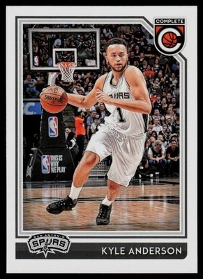 2016-17 Panini Complete #304 Kyle Anderson San Antonio Spurs - Image 1 of 2