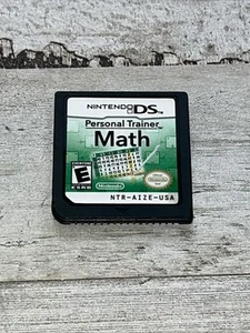 Personal Trainer Mathe Nintendo DS getestet ohne Hülle FUNKTIONIERT!!! - Bild 1 von 5