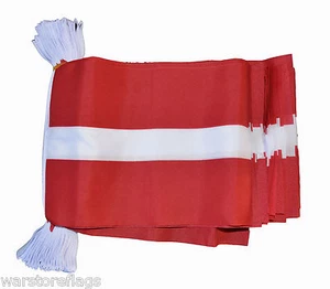 LATVIA 9 METRE BUNTING 30 FLAGS flag Latvian Riga - Picture 1 of 1