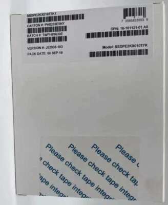 1TB SSD INTEL U2 P4500 SSDPE2KX010T7P1 SSDPE2KX010T7K1 SSDPE2KX010T7L1 TLC - Image 1 of 4