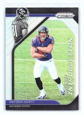 2018 Panini Prizm Hayden Hurst #RI-8   Baltimore Ravens - Image 1 of 2