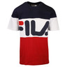 FILA Men's Classic Navy White Red Vialli S/S Tee
