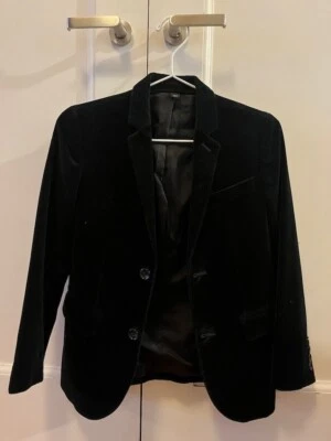 J Crew Crewcuts Niños Talla 10 Ludlow Chaqueta Terciopelo Foto 1 de 4