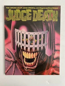 Titan Books The Chronicles of Judge Dredd Death 1983 June 1st Edition Comic Book - Picture 1 of 5
