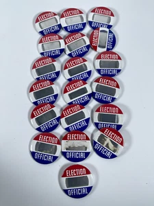 Political Election Official Lapel Pin Vote Patriotic 18 Pcs - Picture 1 of 5