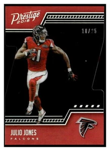 2016 Prestige Team Logos Die Cut #9 Julio Jones INSERT FALCONS /25 - Picture 1 of 1
