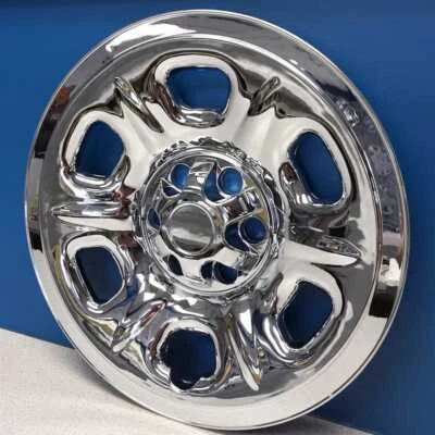 ONE SINGLE FIT 2005-2019 NISSAN FRONTIER # IMP-71X 15" PELE DE RODA CROMADA NOVA - Imagem 1 de 4