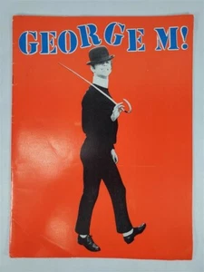Goerge M! Musical Program Starring Joel Grey Joe Layton Vintage - Picture 1 of 8