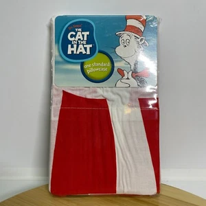 Vintage Dr. Seuss Cat in the Hat Standard Pillow Case Official Movie Merch - Picture 1 of 6