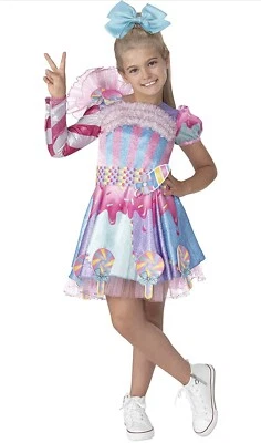 Disfraz JoJo Siwa Candy niña pequeño 4-6. NUEVO Foto 1 de 2