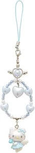 Hello Kitty Cell Phone Strap Dreaming Angel Authentic Item From Japan - Picture 1 of 9
