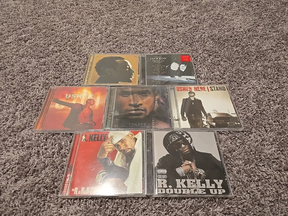 Usher R & B 7cd лот R.Kelly John Legend Майкл Джексон  - Изображение 1 из 1