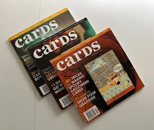 Card Magazines-Total of 3 Magazines-October 2012, August 2012, & November 2012 - Picture 1 of 7
