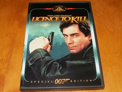 LICENCE TO KILL 007 JAMES BOND TIMOTHY DALTON Special Edition Spy Action LN DVD - Image 1 of 3