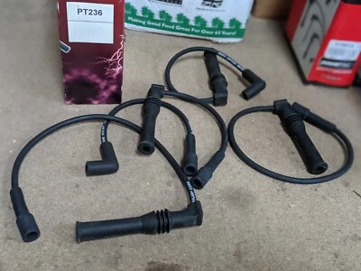 POWERTEC IGNITION LEAD SET FITS PEUGEOT 405 309 CITROEN  BX BX19   - Image 1 of 2
