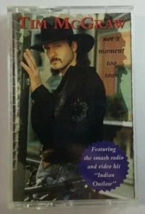 Tim Mcgraw Not a Moment Too Soon Cassette Tape 1994 Curb Records - Picture 1 of 3