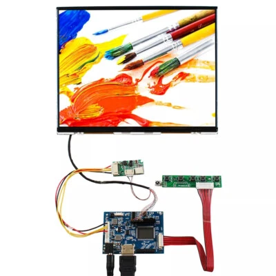 10.4 inch 1024x768 LCD Display LTD104EDZS with HDMI+VGA+AV LCD Controller Board - Image 1 of 4