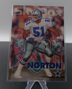 1993 Skybox Impact KEN NORTON Superbowl 51 Dallas Cowboys - Bild 1 von 2