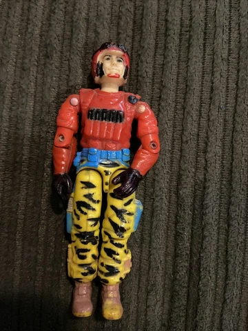 Rare Funskool India Gijoe Skydiver Flyin Commander Driver variant (light Boots) Cover