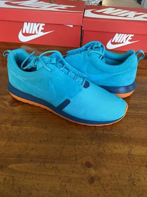 Size 12 NEW Nike Roshe Run One Dusty Cactus Special Blue Orange Air Max 95 97 1 - Imagem 1 de 4