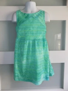 Circo Green/Yellow Eyelet Dress Size 4/5 XS Girl's NWOT - Picture 1 of 3