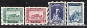 TURKEY 1929 STAMP Sc. # 677/80 MH TRAIN RAILROAD - Picture 1 of 2