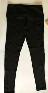 2 PAAR - Damen Yogahosen schwarz - Gr. Large - Seitentaschen - Bild 1 von 3