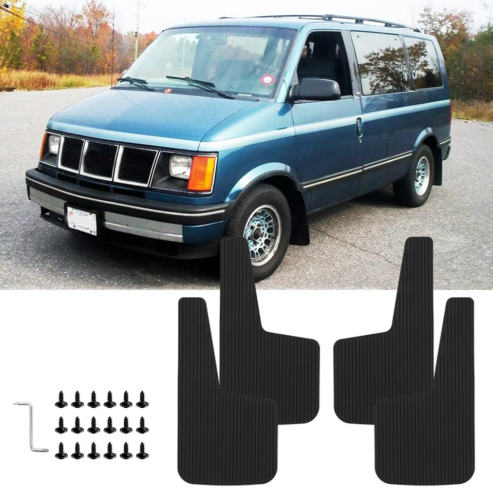4x Large Truck Pickup Wheel Mudflap Fender Splash Guard For GMC Safari 1985-2005 - Image 1 of 4