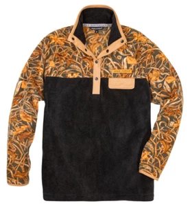 Simply Southern Fleece Camo Pullover Brown Black sizes S,L #TB - Picture 1 of 2