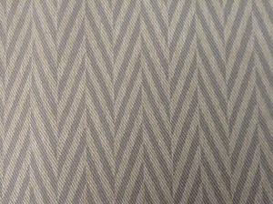 Adour Chevron Fabric Grey Upholstery Curtain Blind Fabric - Picture 1 of 5