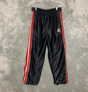 AND1 Boys Vintage 90s Y2K Side Snap Break Away Satin Warm Up Track Pants L* - Picture 1 of 18
