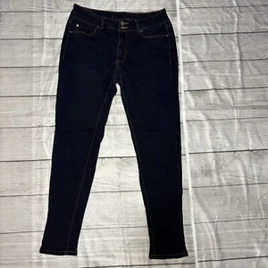 Tahari Dark Blue Skinny Jeans -Size 6 Womens Classic Skinny Denim - Picture 1 of 9