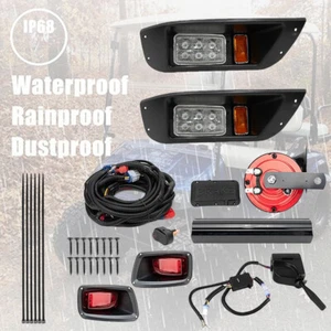 Club Car DS LED Light Kit w/Turn Signals - 50K Hrs,12V,Easy Plug & Play Install - Picture 1 of 12