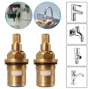 Brand New Kitchen Tap Valve Brass Cartridge Ceramic Disc Inner Faucet Valve - Picture 1 of 49