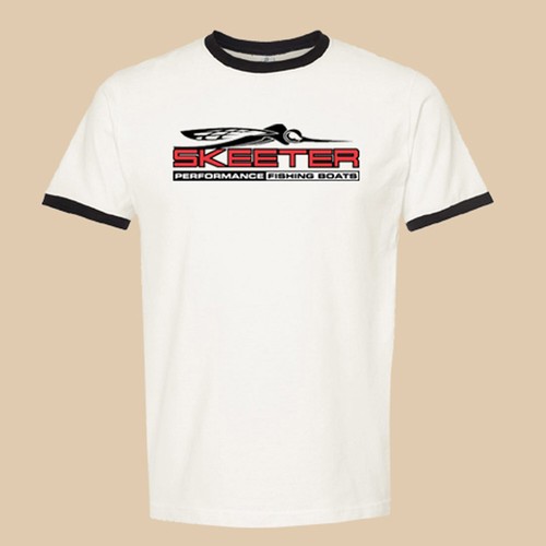 T-shirt Ringer Ubuntu Linux - Homme - Noir Et Blanc - Tailles S à 3XL - Neuf