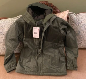 NEW NWT Marmot Youth Boys Precip Eco Insulate Rain Jacket Sz XL Waterproof Greem - Picture 1 of 4
