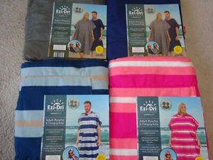  NUEVO Poncho Toalla con Capucha Absorbente Adulto Playa Seca Baño Cambio Vestido- - Imagen 1 de 14