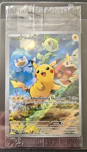 Pikachu 027 Sv: Scarlet & Violet Promo Cards Holo - Picture 1 of 4