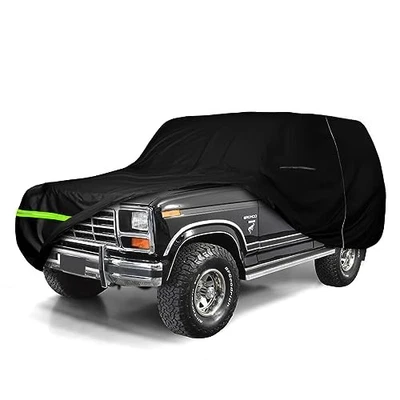 For Ford Bronco 1978-1996 Waterproof Car Cover 6 Layers All Weather with Zipper - Image 1 of 4