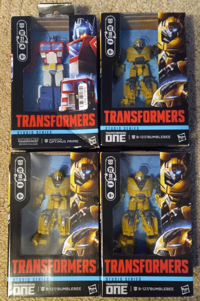 HASBRO TRANSFORMERS DEVASTATION STUDIO SERIES DELUXE CLASS OPTIMUS PRIME FIGURE