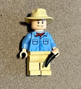 LEGO Dr Alan Grant Minifigure * Jurassic Park 76960 Brachiosaurus Discovery - Picture 1 of 6