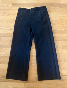 U.S. NAVY SAILOR 13 BUTTON WOOL TROUSERS CRACKER JACK PANTS (38 SHORT) - Picture 1 of 11