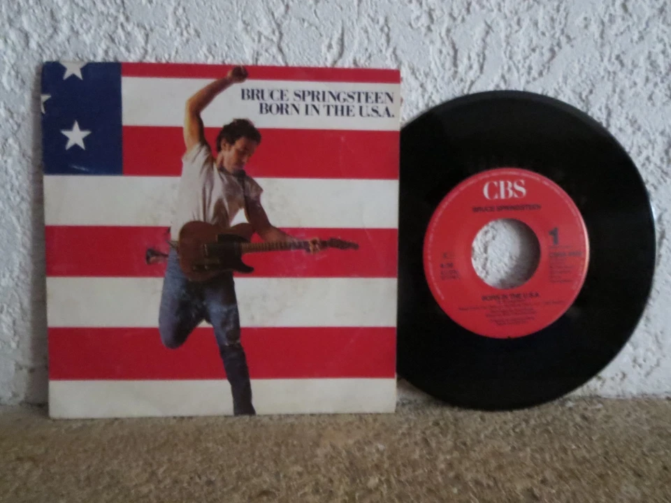 Bruce Springsteen  Vinyle 45 Tours Born in the U.S.A - Photo 1/4