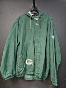 Vintage 1990s Green Bay Packers Starter Jacket Size Large Puffer Jacket 🔥 - Bild 1 von 6