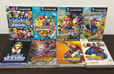 Mario Party 4 5 6 7 & Tennis & Kart & Strikers & Luigi Mansion set Gamecube GB - Image 1 of 4