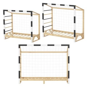 Kinderbett Jugendbett Holzbett Kiefernholz Einzelbett Matratze Bett Lattenrost - Bild 1 von 25