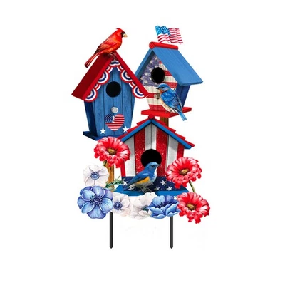 Arte en metal para pajareras americanas Briarwood Lane Foto 1 de 3