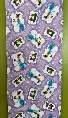 Disney Elements Princess & The Frog Tiana Thomas Kinkade 2009 Cotton Fabric 2yds - Image 1 of 4